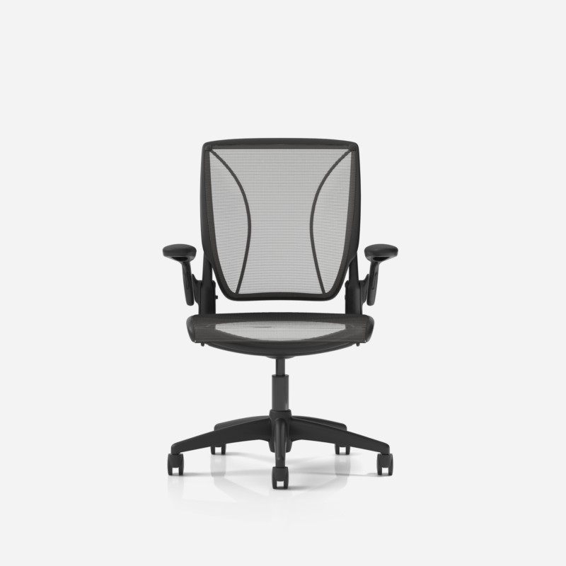 Humanscale Product: Ergonomischer Bürostuhl World One. Gesund zurücklehnen.