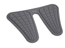 FUSSMATTE MONARCH, GRAU