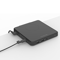 M/Connect 2 - 100W Stand-Alone-Split Dock, Klemmanbindung, Schwarz