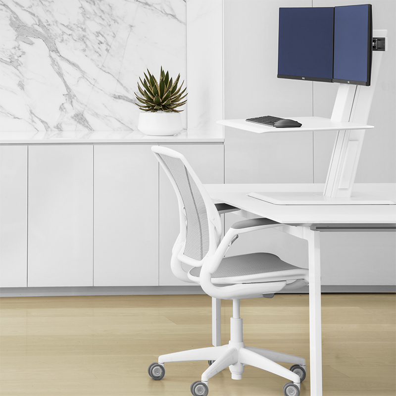 Schreibtischaufsatz - QuickStand Eco