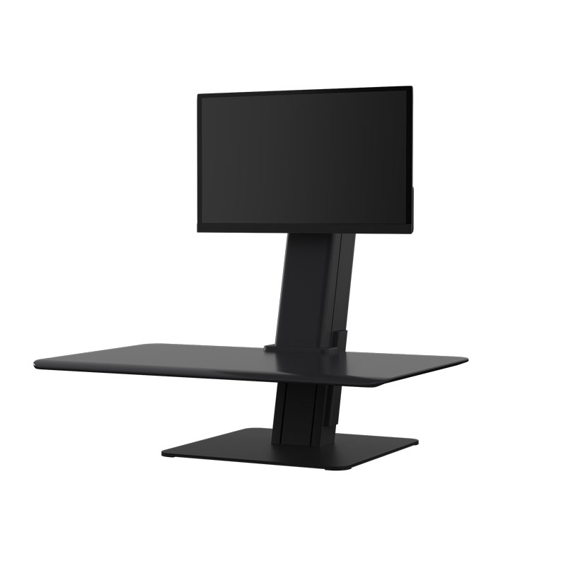 QuickStand Eco, Einzel-Monitor, Schwarz