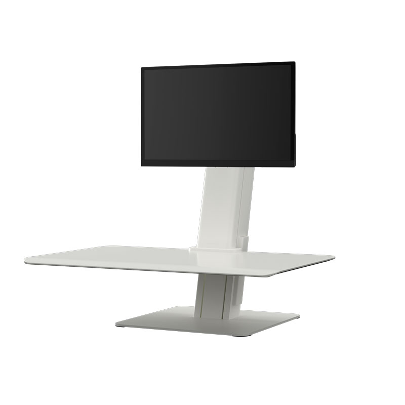 QuickStand Eco, Einzel-Monitor, Weiß