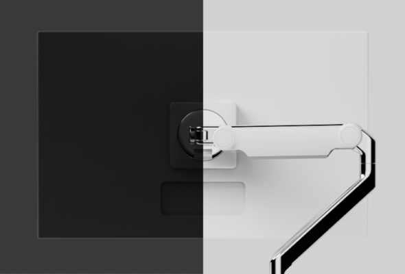black and white plate covers