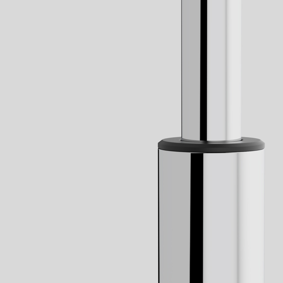 Chair cylinder close-up