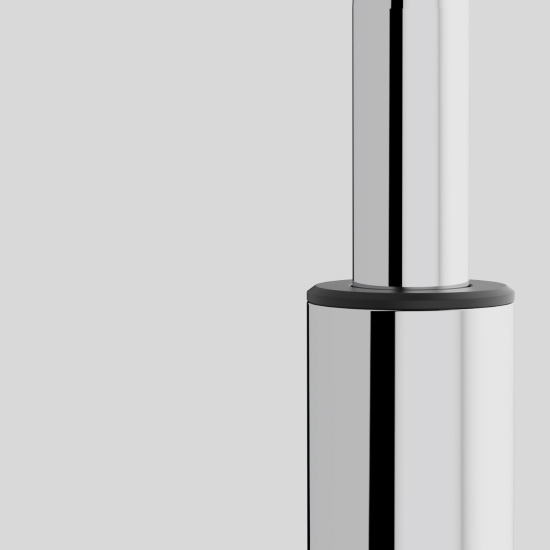 Chair cylinder close-up