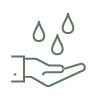 Hand and Leaf Icon