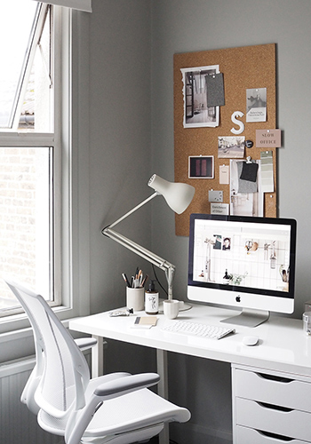Work from home setup featuring World Chair